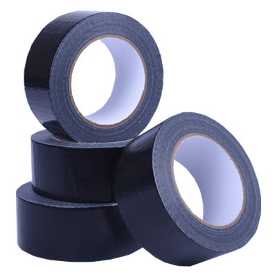 12 x Rolls of Black Duct / Cloth / Gaffa Tape 50mm x 50M